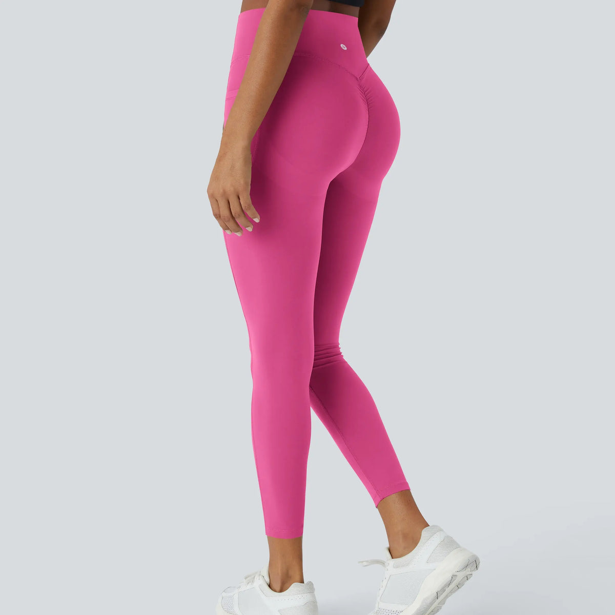 Scrunch Butt Lifting High Waist Leggings Tummy Control Pocket Sports Shaping Training Trousers