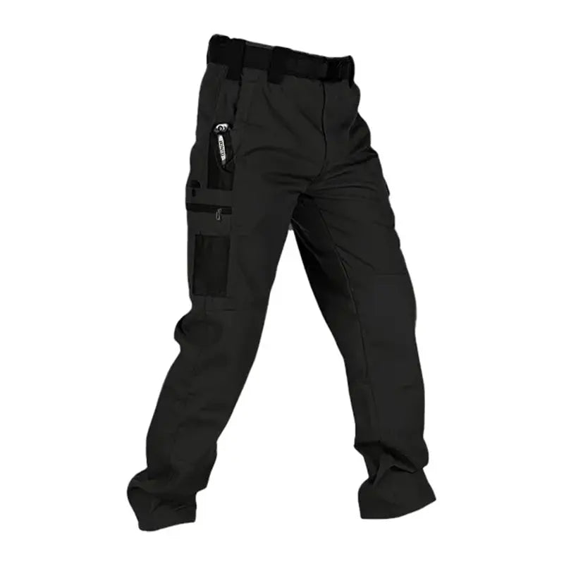Men’s Tactical Work Pants | Multi Pockets & Zipper, for Work & Outdoor Activities