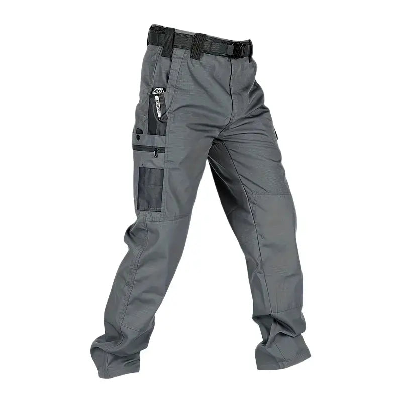 Men’s Tactical Work Pants | Multi Pockets & Zipper, for Work & Outdoor Activities