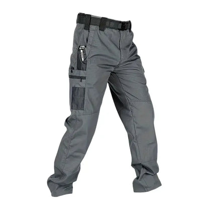 Men’s Tactical Work Pants | Multi Pockets & Zipper, for Work & Outdoor Activities