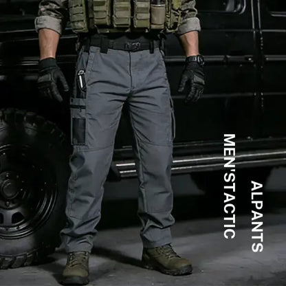 Men’s Tactical Work Pants | Multi Pockets & Zipper, for Work & Outdoor Activities