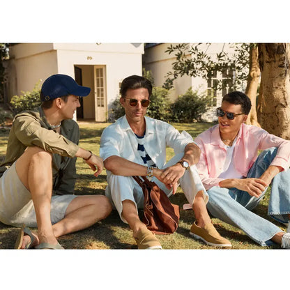 Top Pick for Mature Men | Button-Down Linen Shirt, Versatile for Work, Daily & Beach