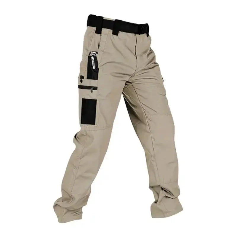 Men’s Tactical Work Pants | Multi Pockets & Zipper, for Work & Outdoor Activities