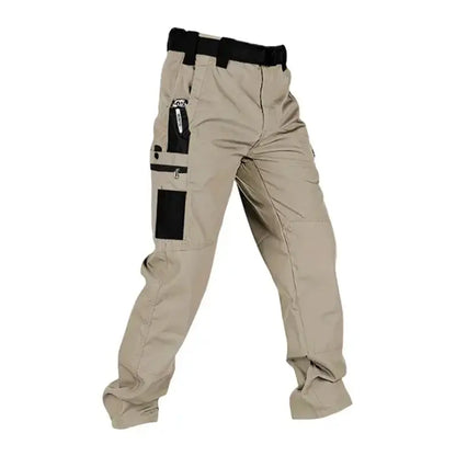 Men’s Tactical Work Pants | Multi Pockets & Zipper, for Work & Outdoor Activities